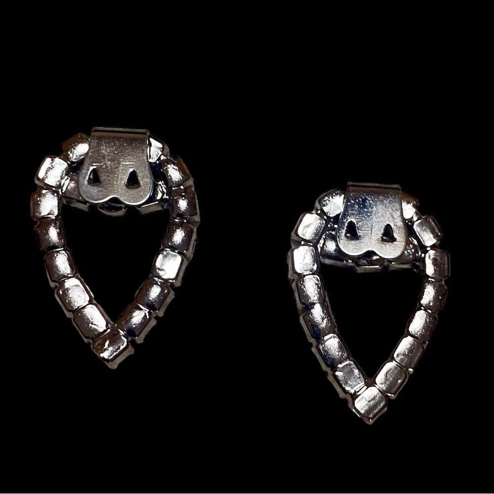 Vintage Rhinestone Shoe Clips - Picture 2 of 2
